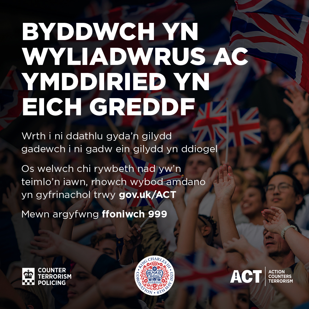Crowd Vigilance Video Welsh translation 