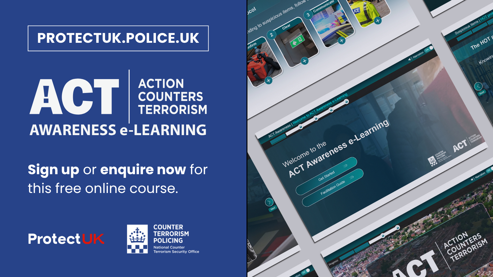 updated version of their award-winning ACT Awareness e-Learning course