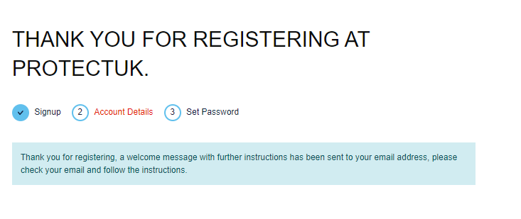 ProtectUK Registration