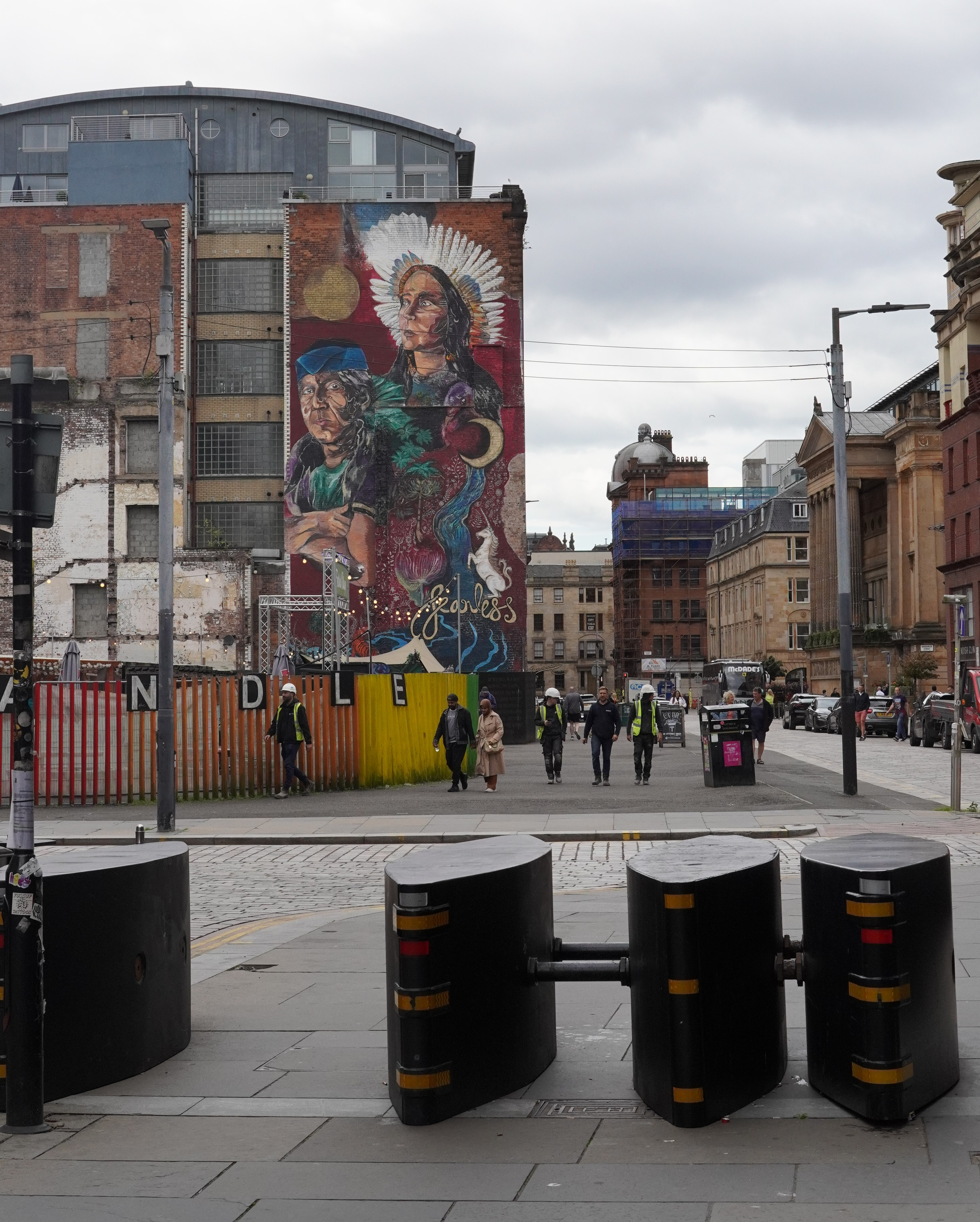 Barges Merchant city Glasgow